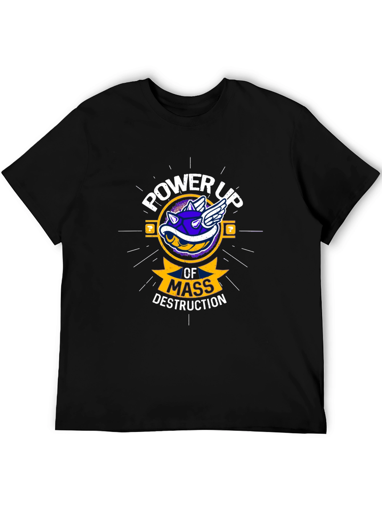 Power Up Mass Destruction Graphic T-Shirt