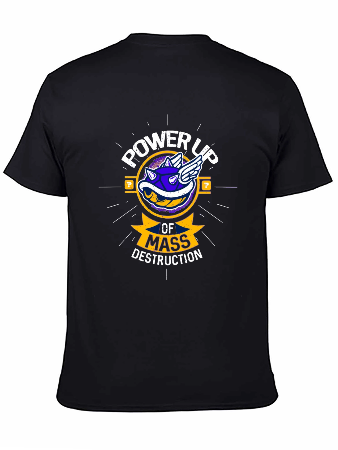 Power Up Mass Destruction Graphic T-Shirt
