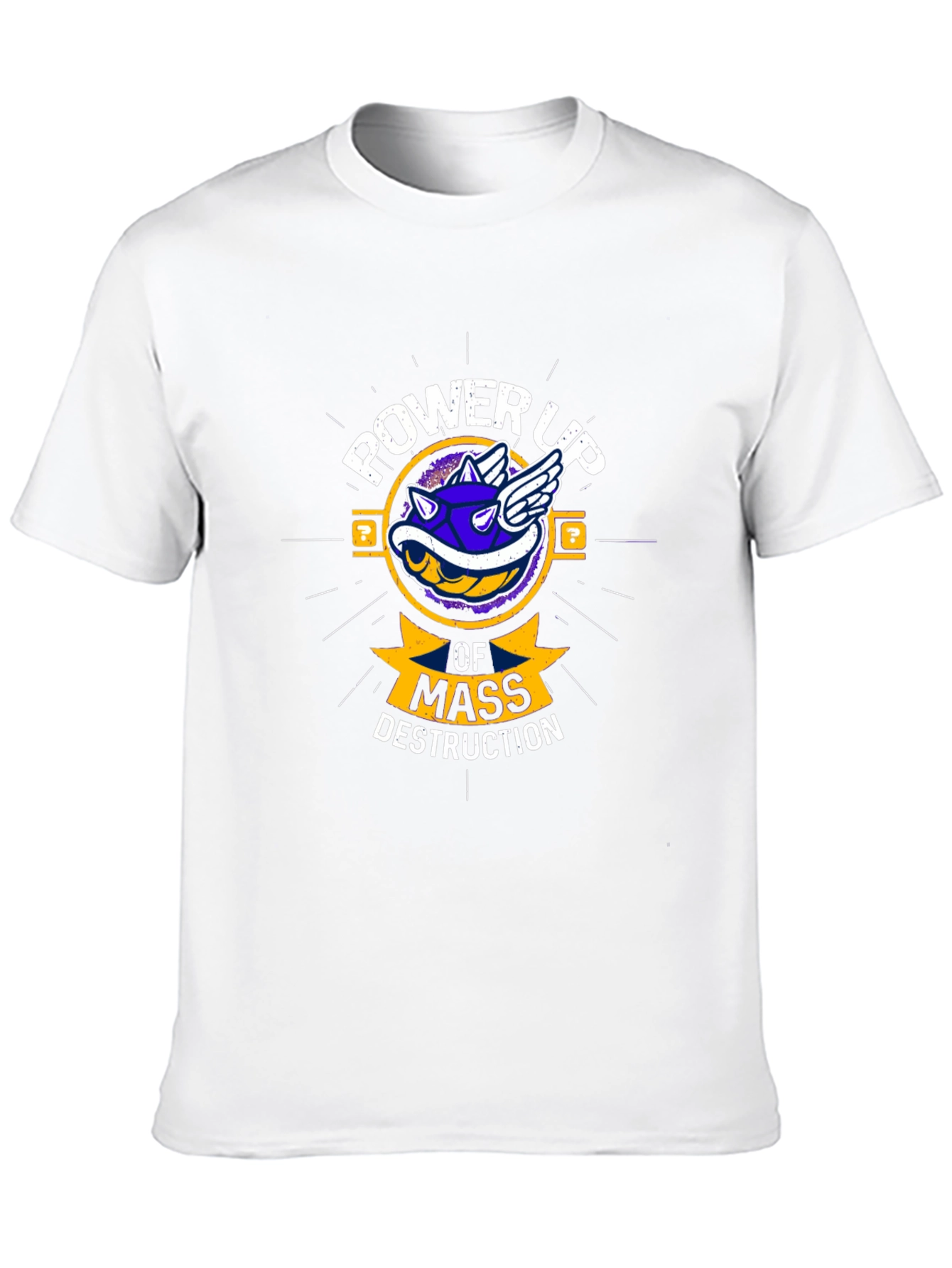 Power Up Mass Destruction Graphic T-Shirt