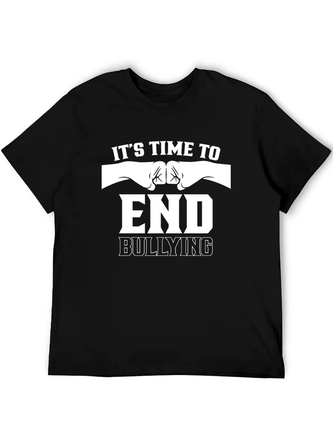 Its Time to End Bullying Graphic Tee - Black