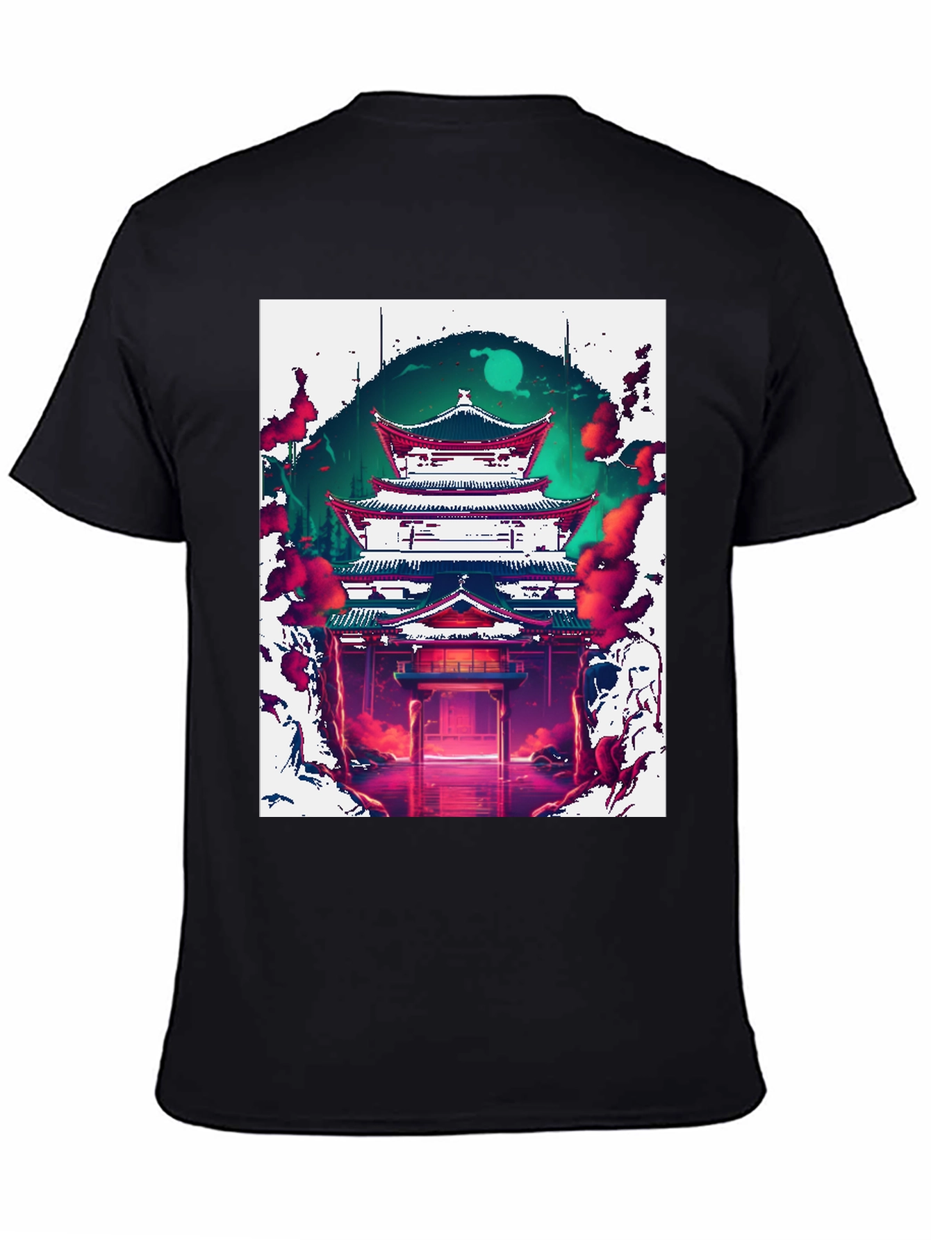 Japanese Temple Graphic Tee