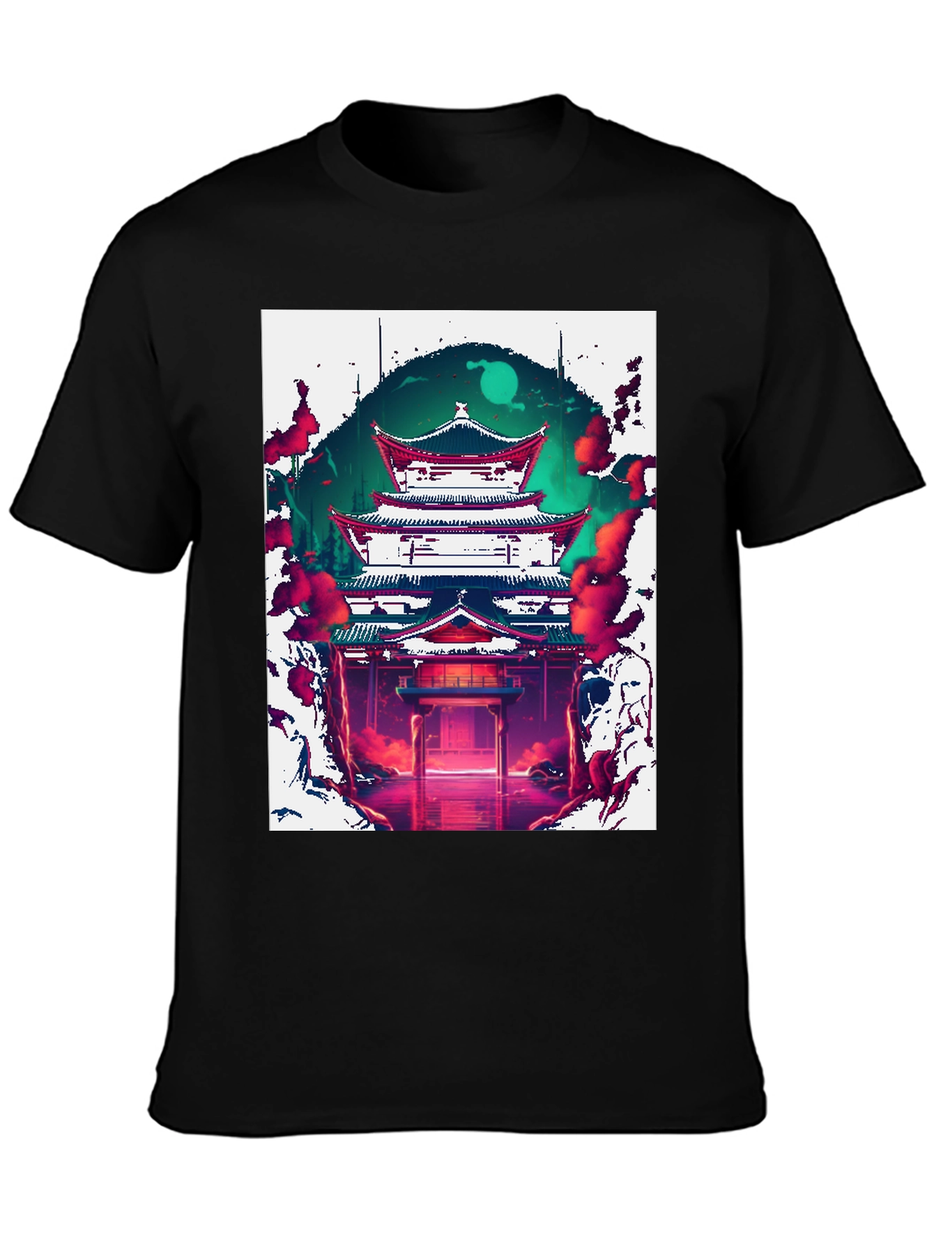 Japanese Temple Graphic Tee