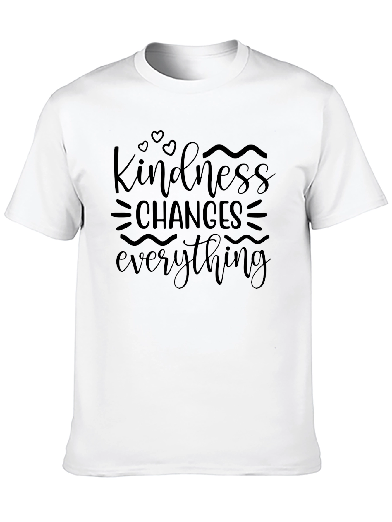 Kindness Changes Everything Black T-Shirt