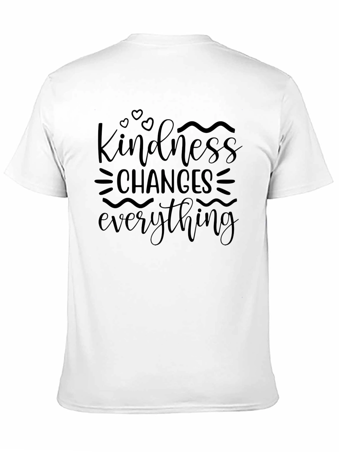 Kindness Changes Everything Black T-Shirt