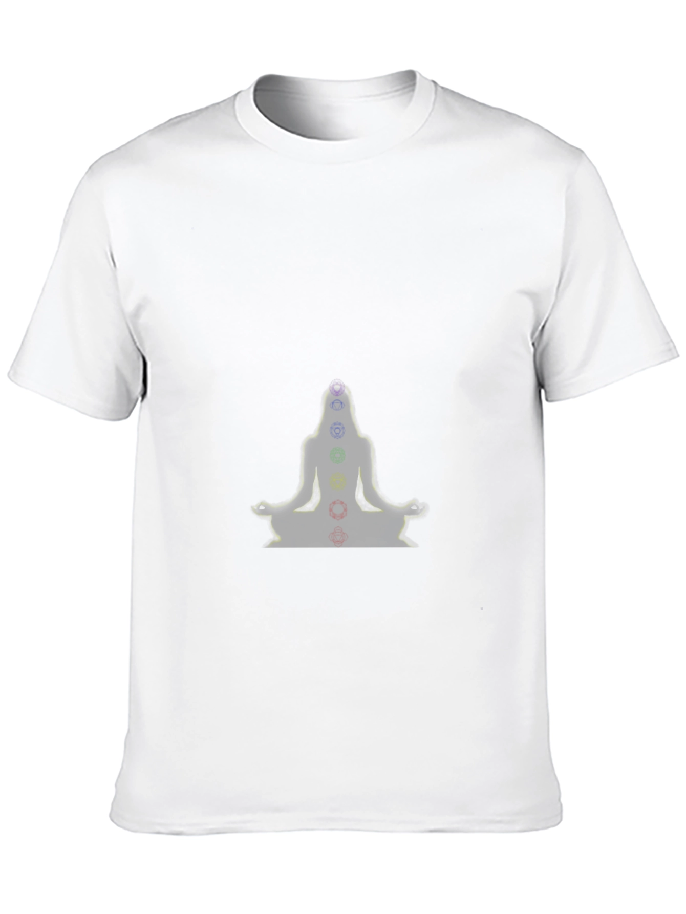 Chakra Yoga Meditation Black T-Shirt