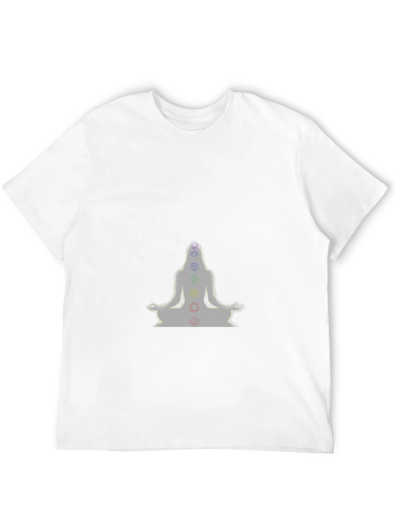 Chakra Yoga Meditation Black T-Shirt
