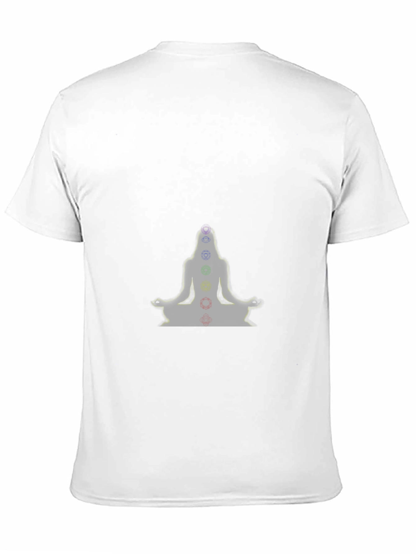 Chakra Yoga Meditation Black T-Shirt