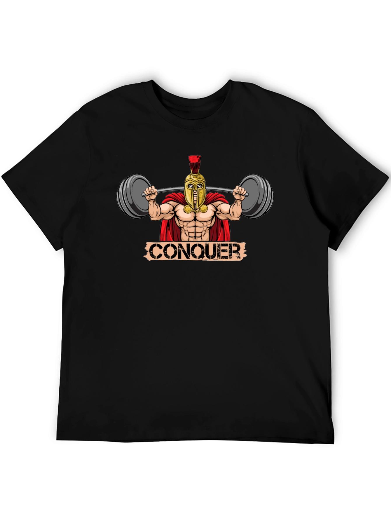 Conquer Spartan Gym T-Shirt