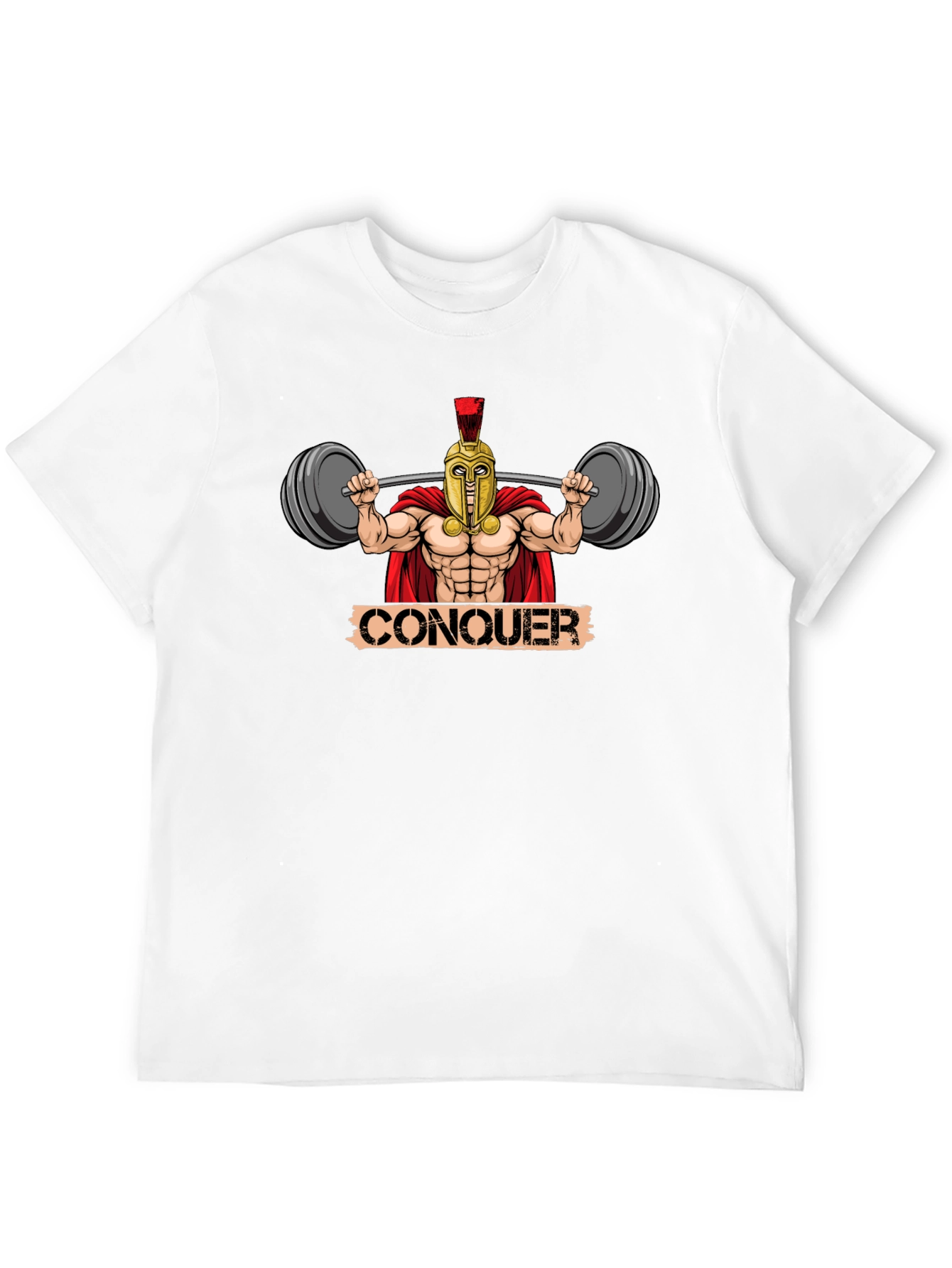 Conquer Spartan Gym T-Shirt