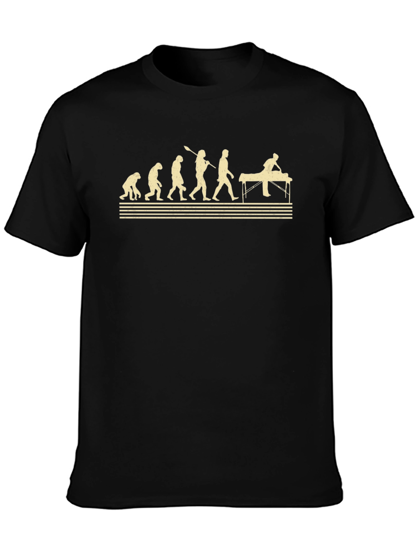 Evolution of Massage Therapist Funny T-Shirt