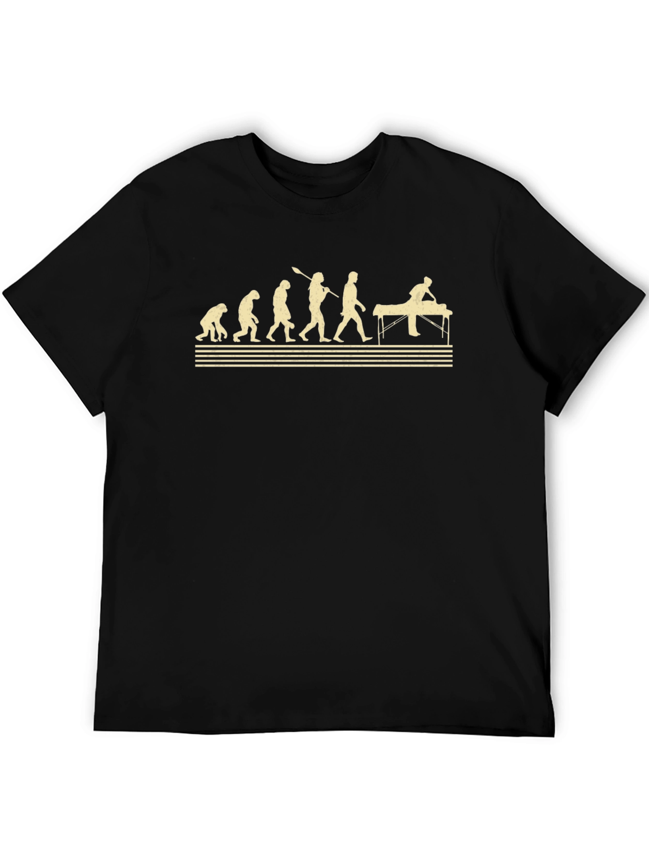 Evolution of Massage Therapist Funny T-Shirt