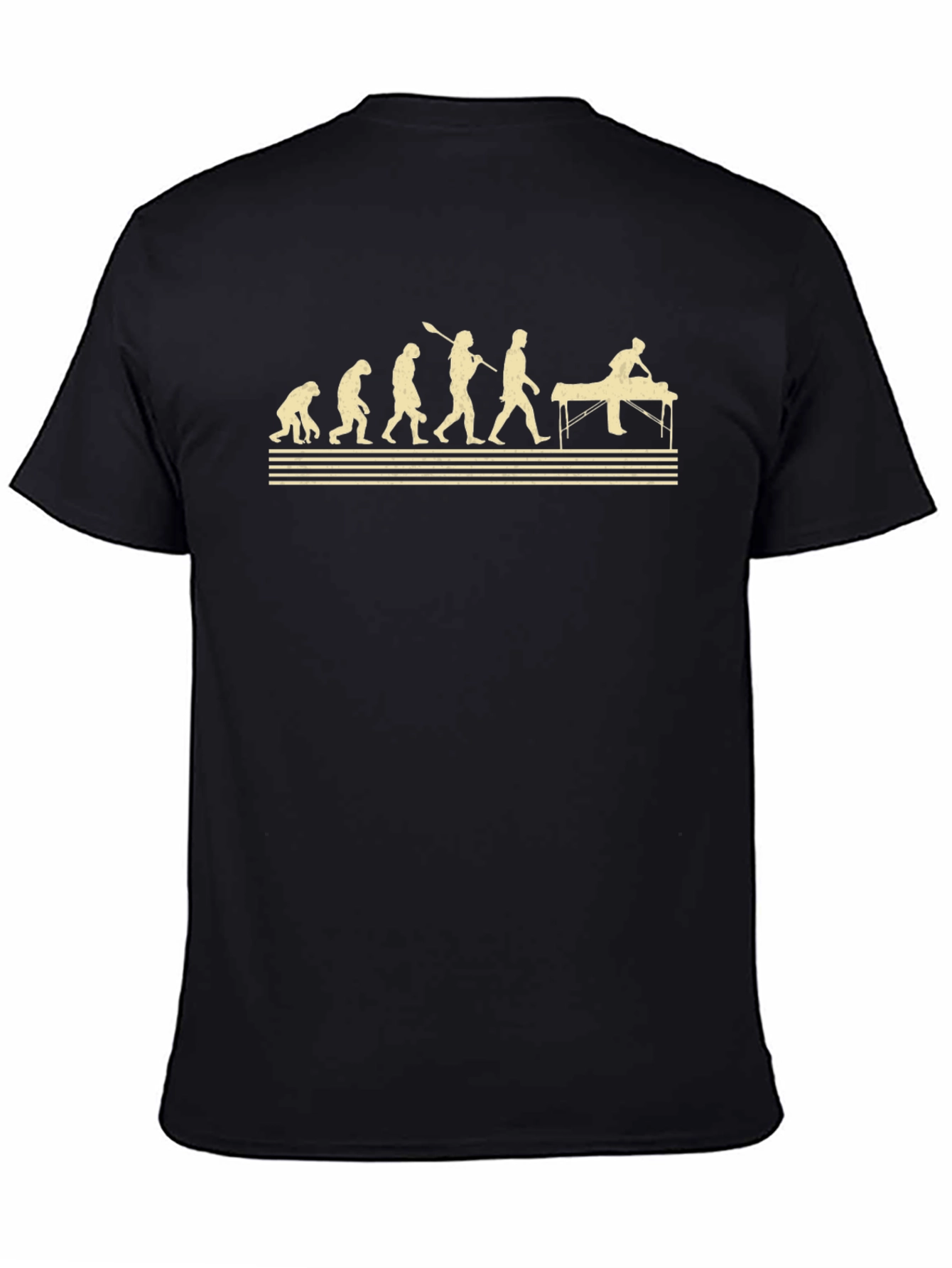 Evolution of Massage Therapist Funny T-Shirt