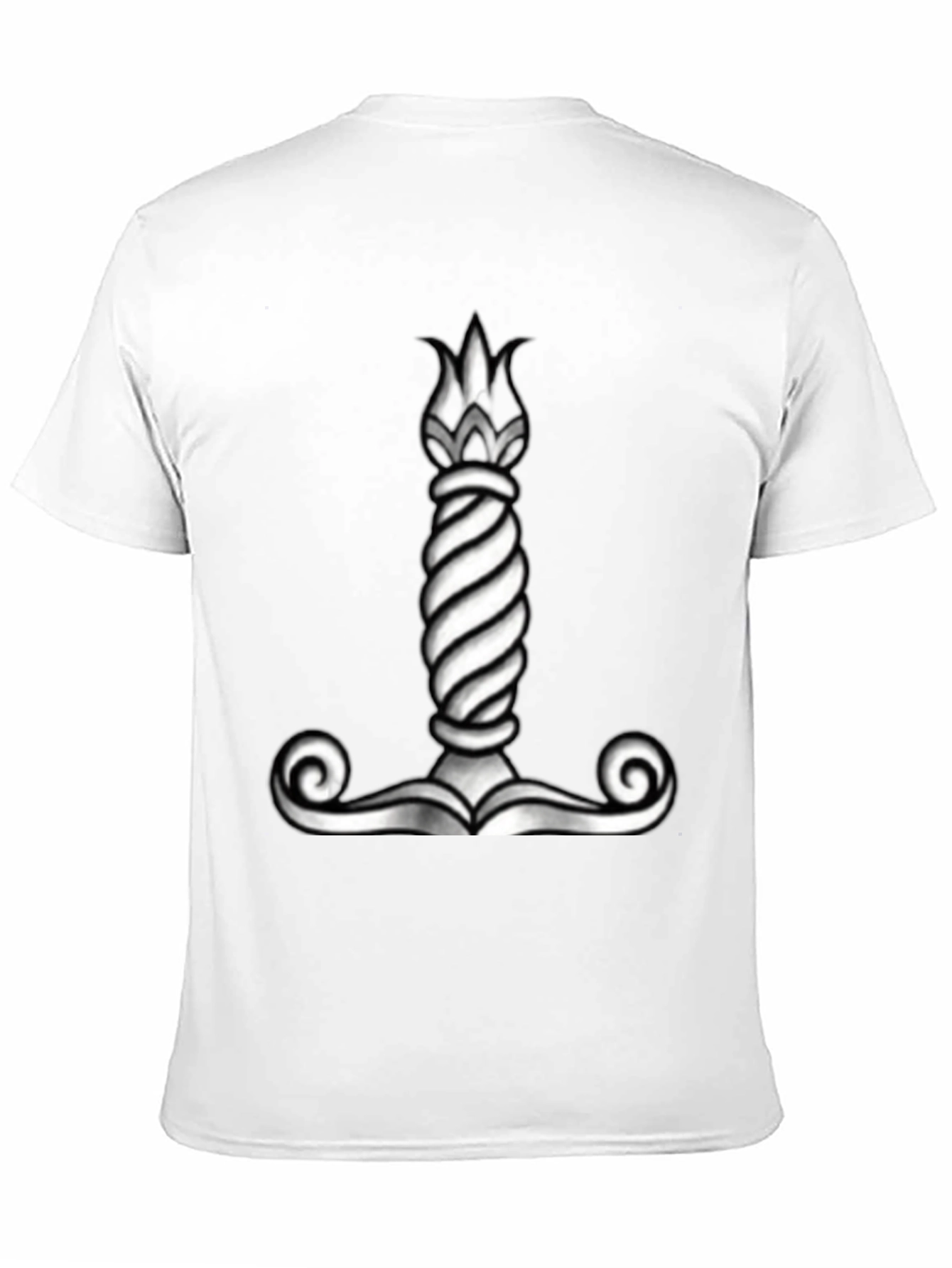 Viking Mjolnir Hammer Graphic Tee - Black