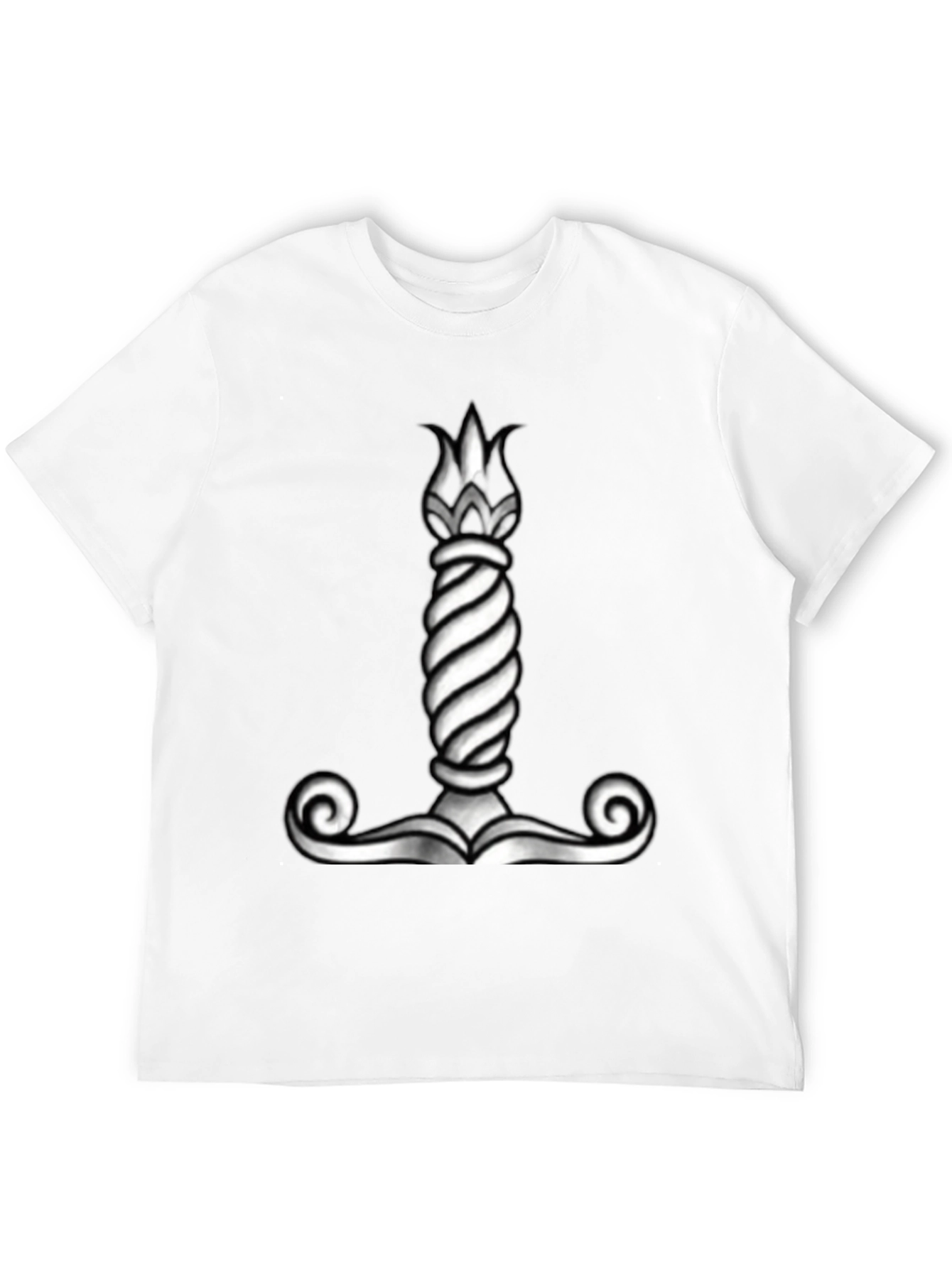 Viking Mjolnir Hammer Graphic Tee - Black