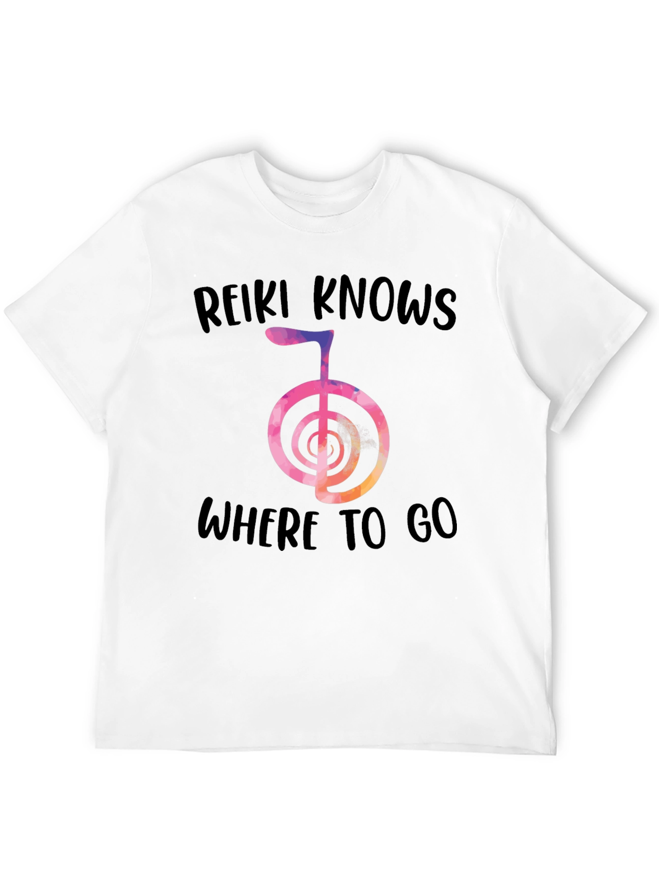 Reiki Knows Where to Go Graphic T-Shirt