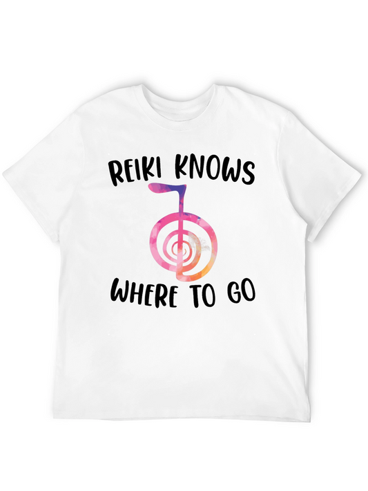 Reiki Knows Where to Go Graphic T-Shirt