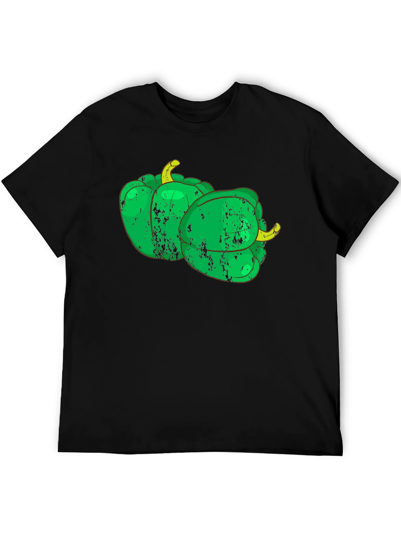 Green Pepper Graphic Tee - Fresh Style!