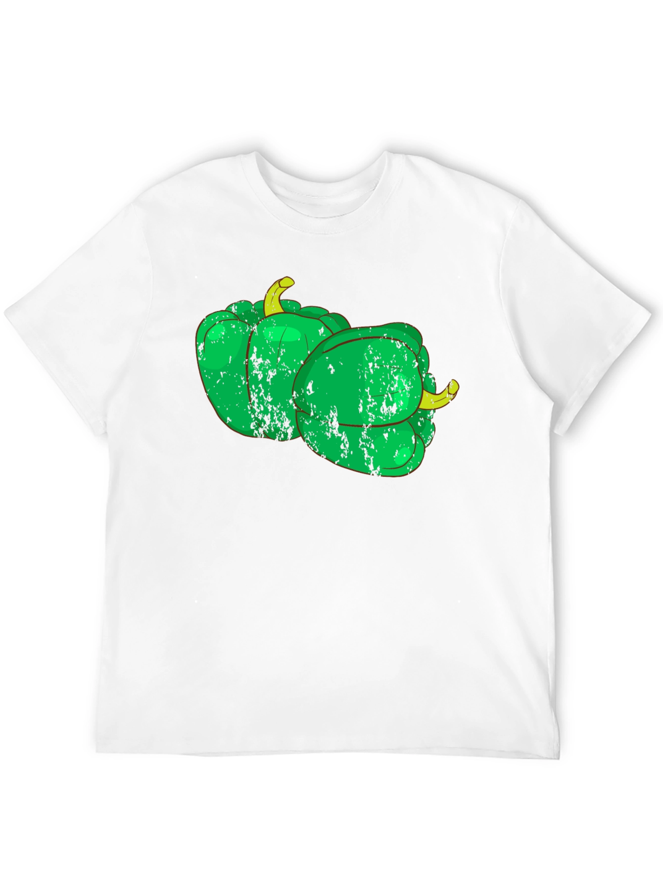 Green Pepper Graphic Tee - Fresh Style!