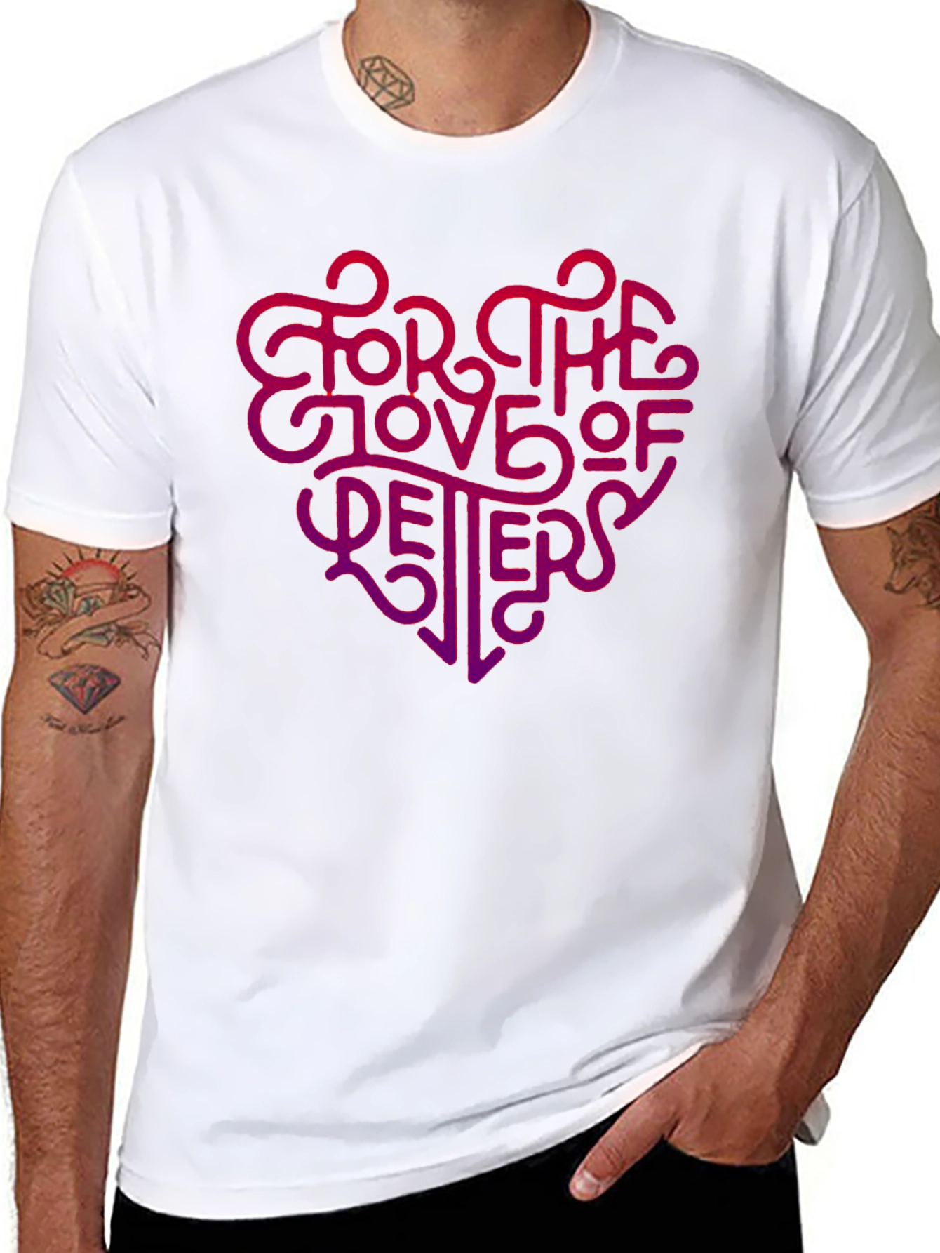 For the Love of Letters Graphic Tee