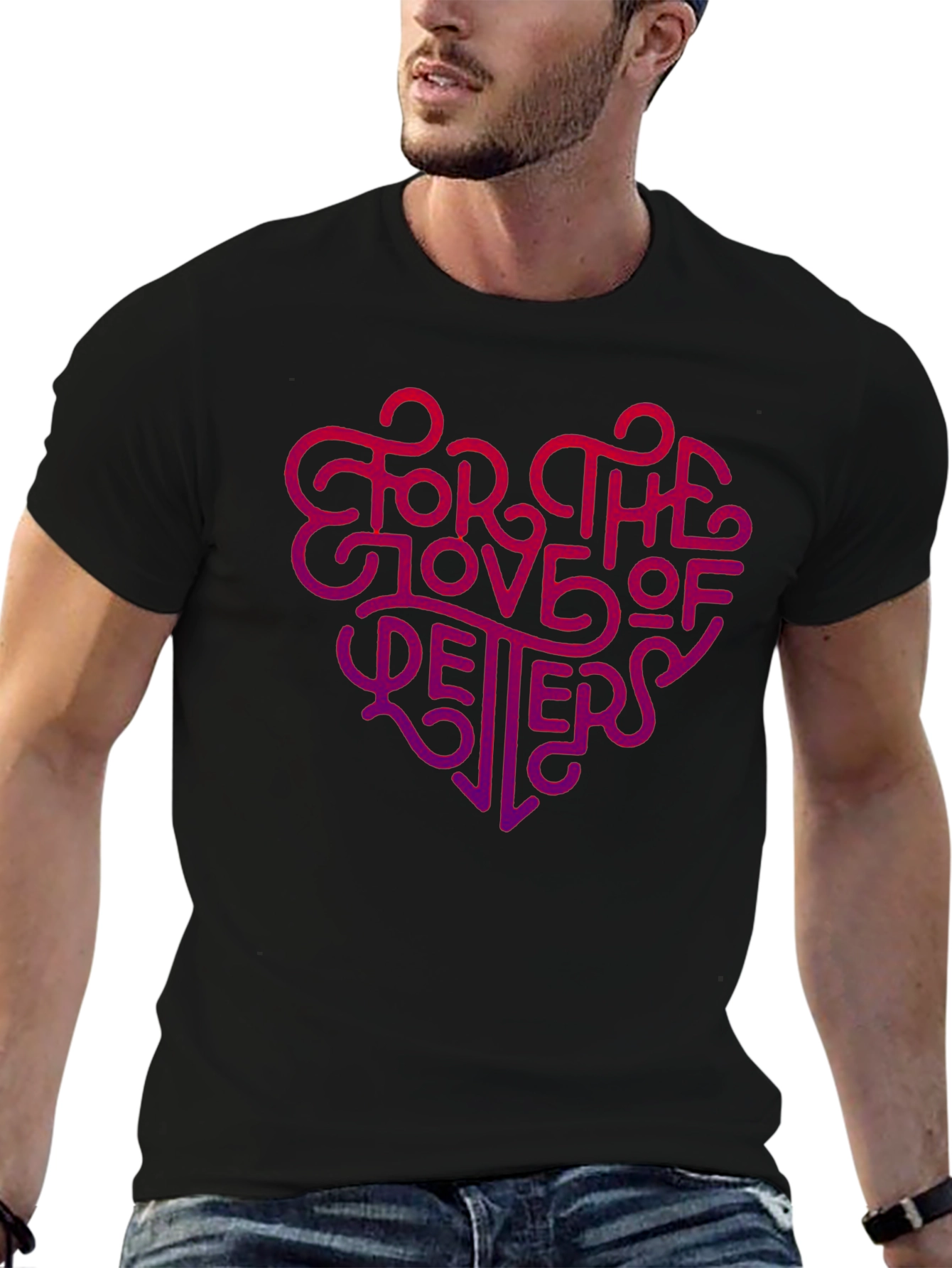 For the Love of Letters Graphic Tee