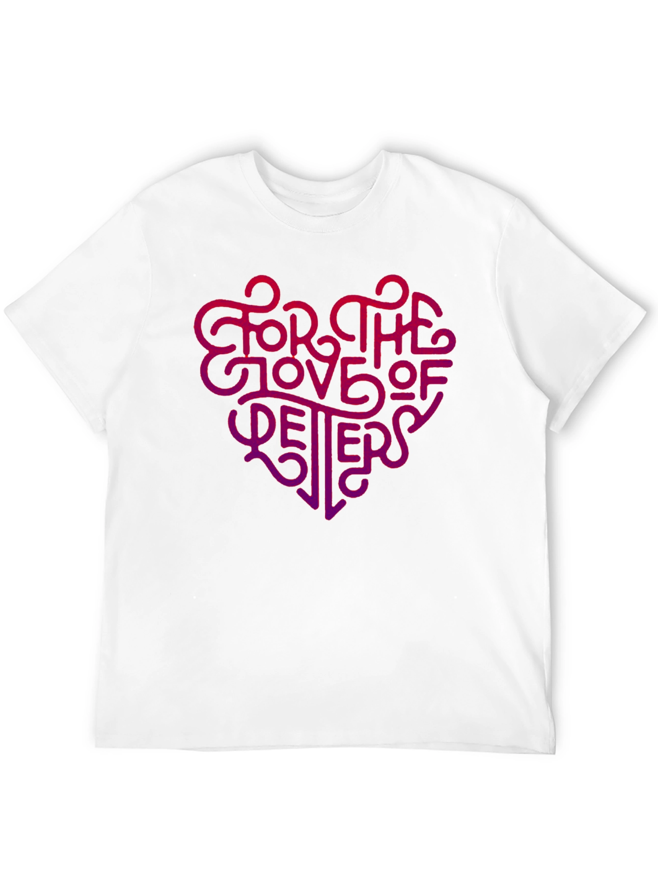 For the Love of Letters Graphic Tee