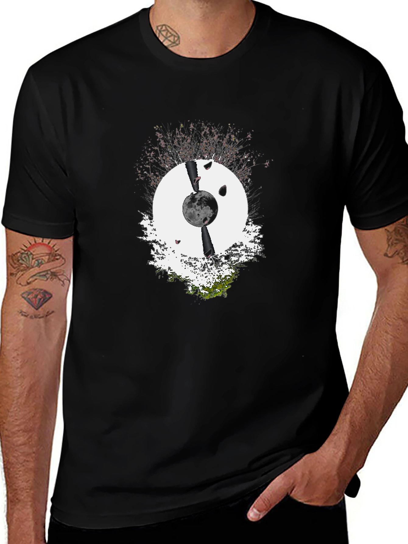 Cosmic Eclipse Graphic Tee