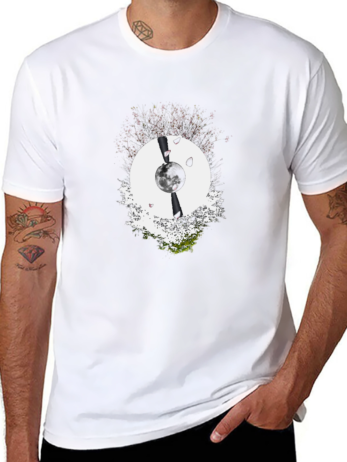 Cosmic Eclipse Graphic Tee