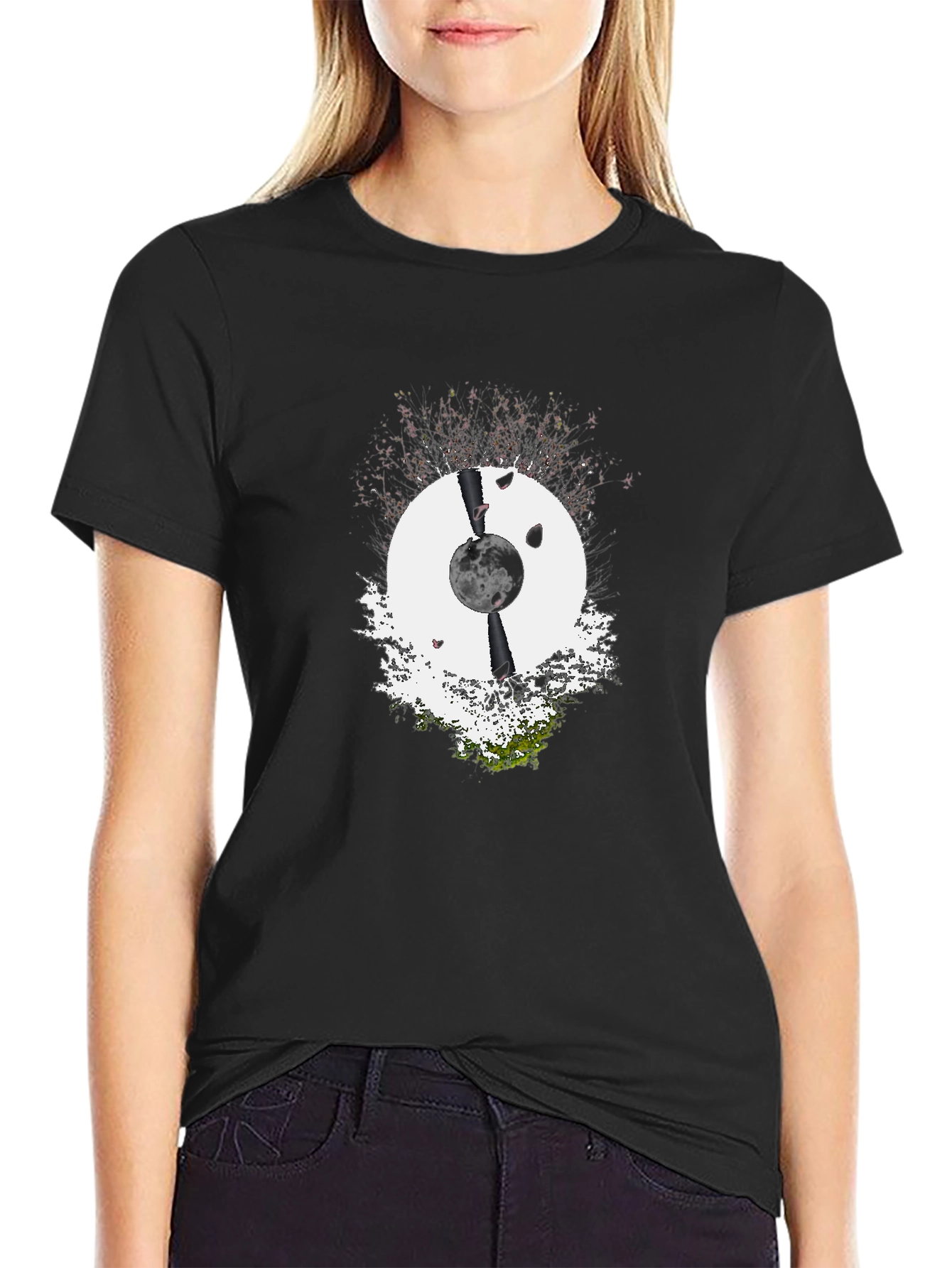 Cosmic Eclipse Graphic Tee