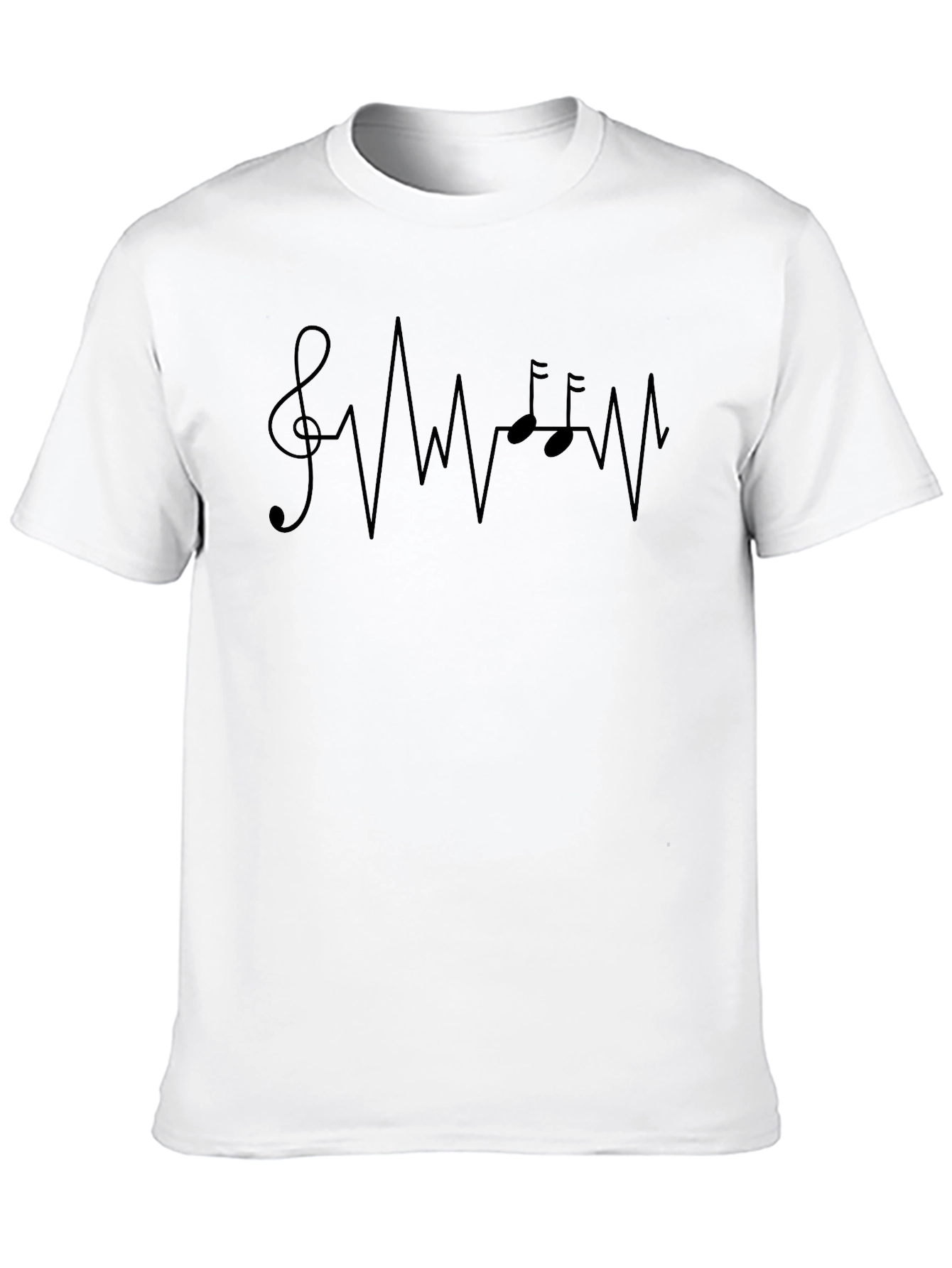 Music Heartbeat Graphic T-Shirt