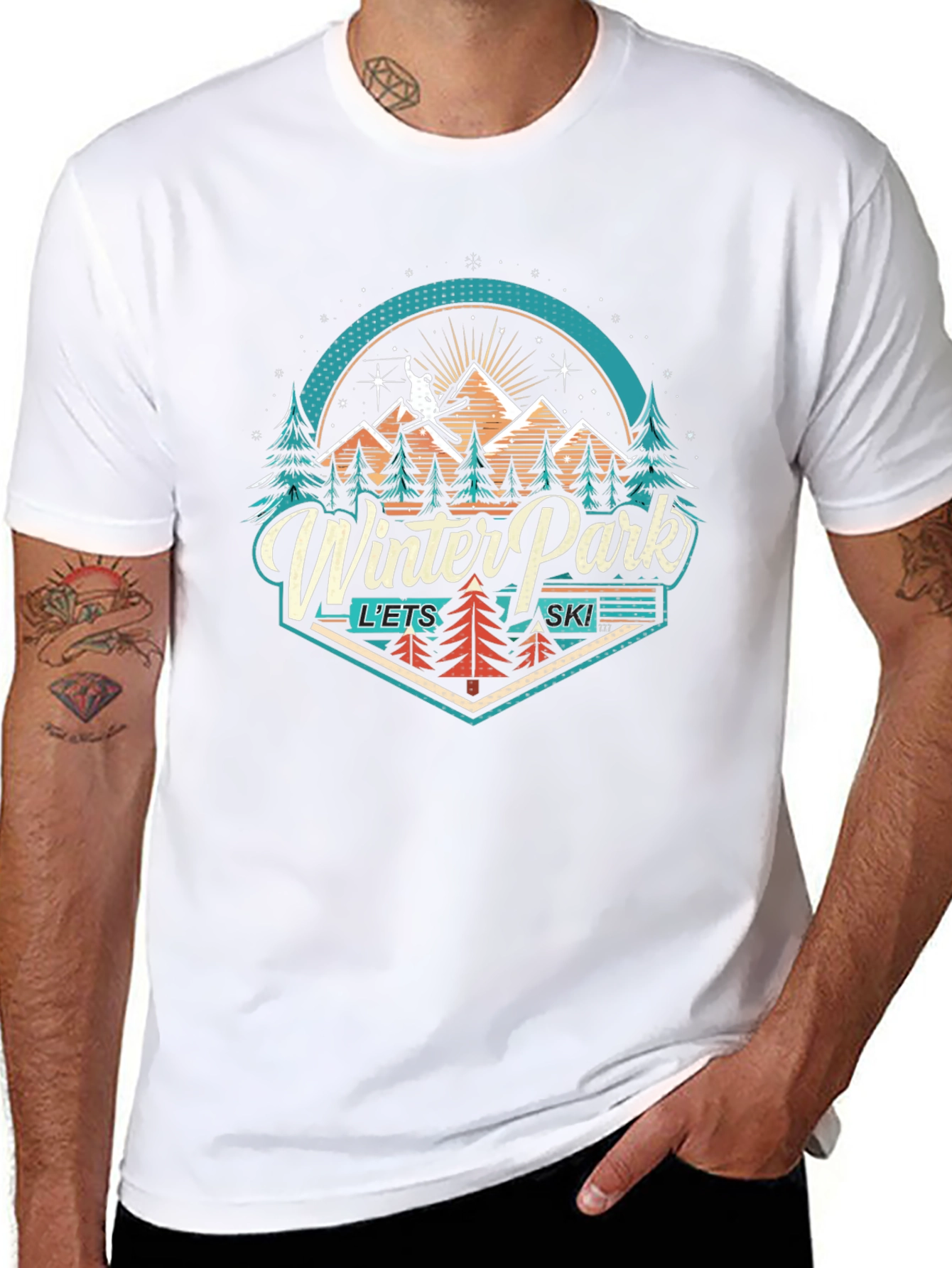 Winter Park Retro Ski T-Shirt