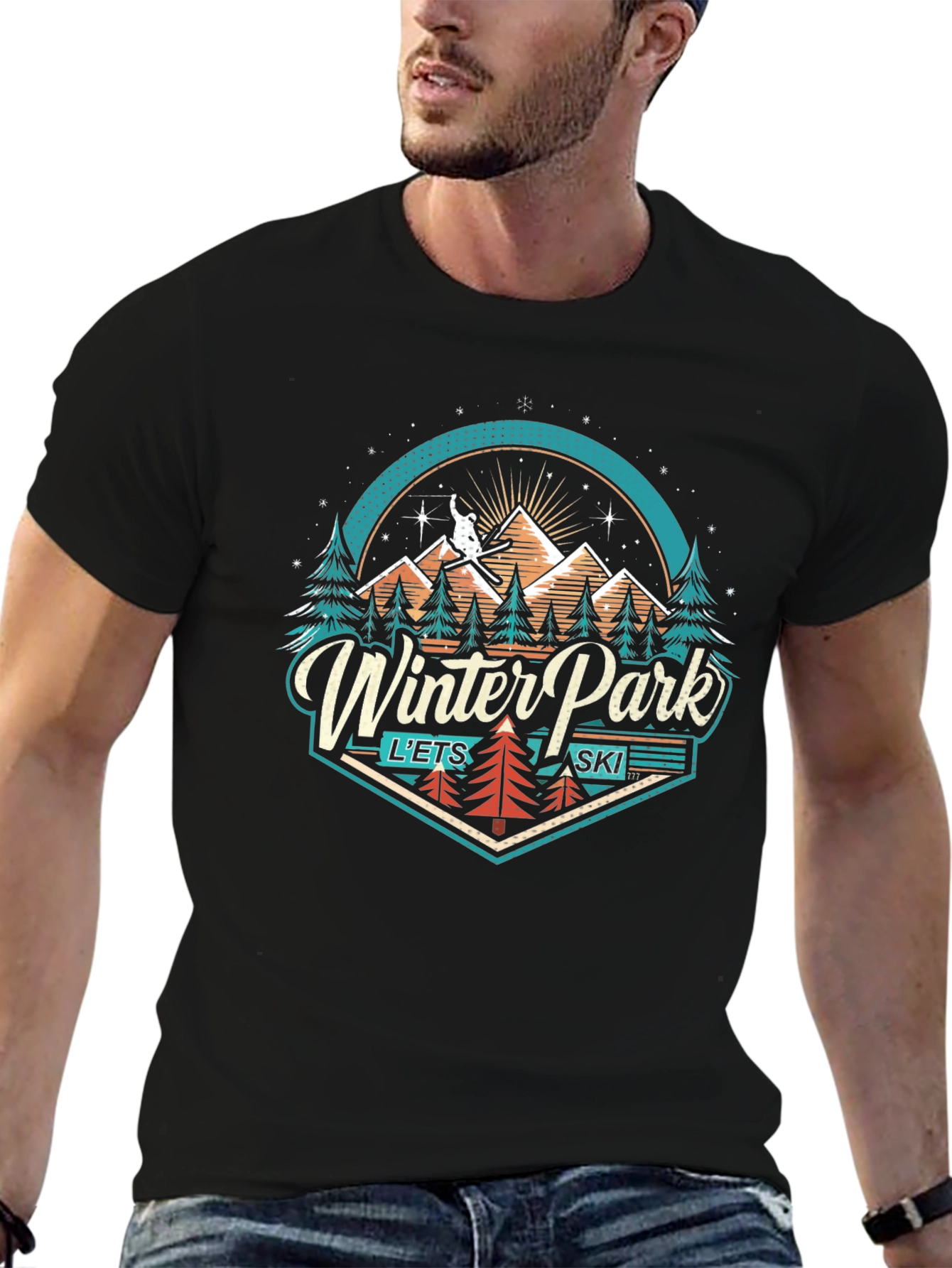 Winter Park Retro Ski T-Shirt