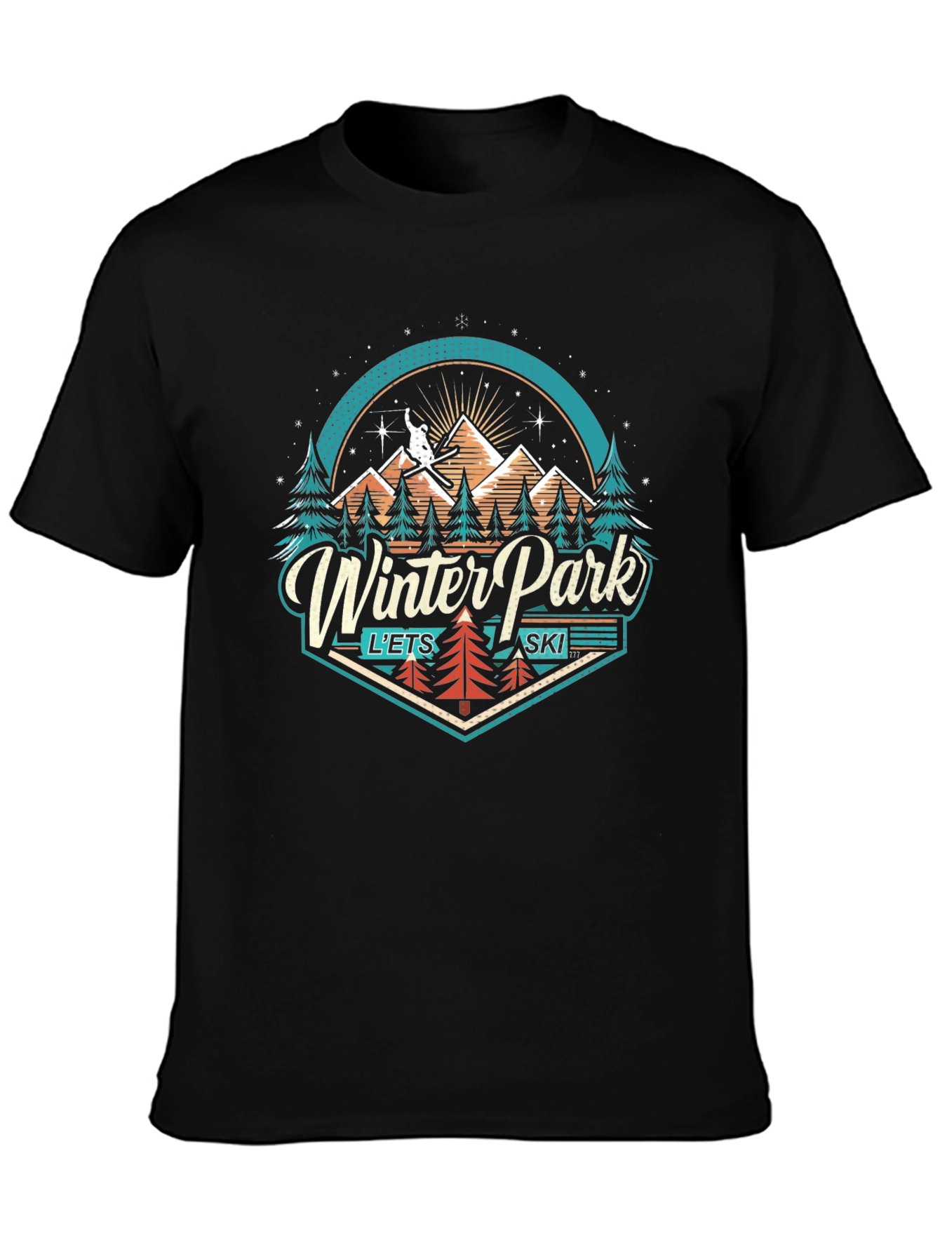 Winter Park Retro Ski T-Shirt