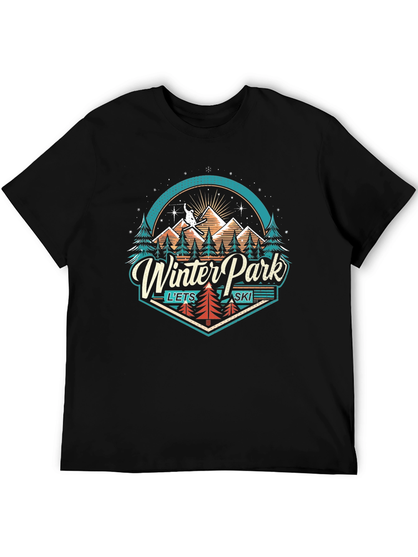 Winter Park Retro Ski T-Shirt