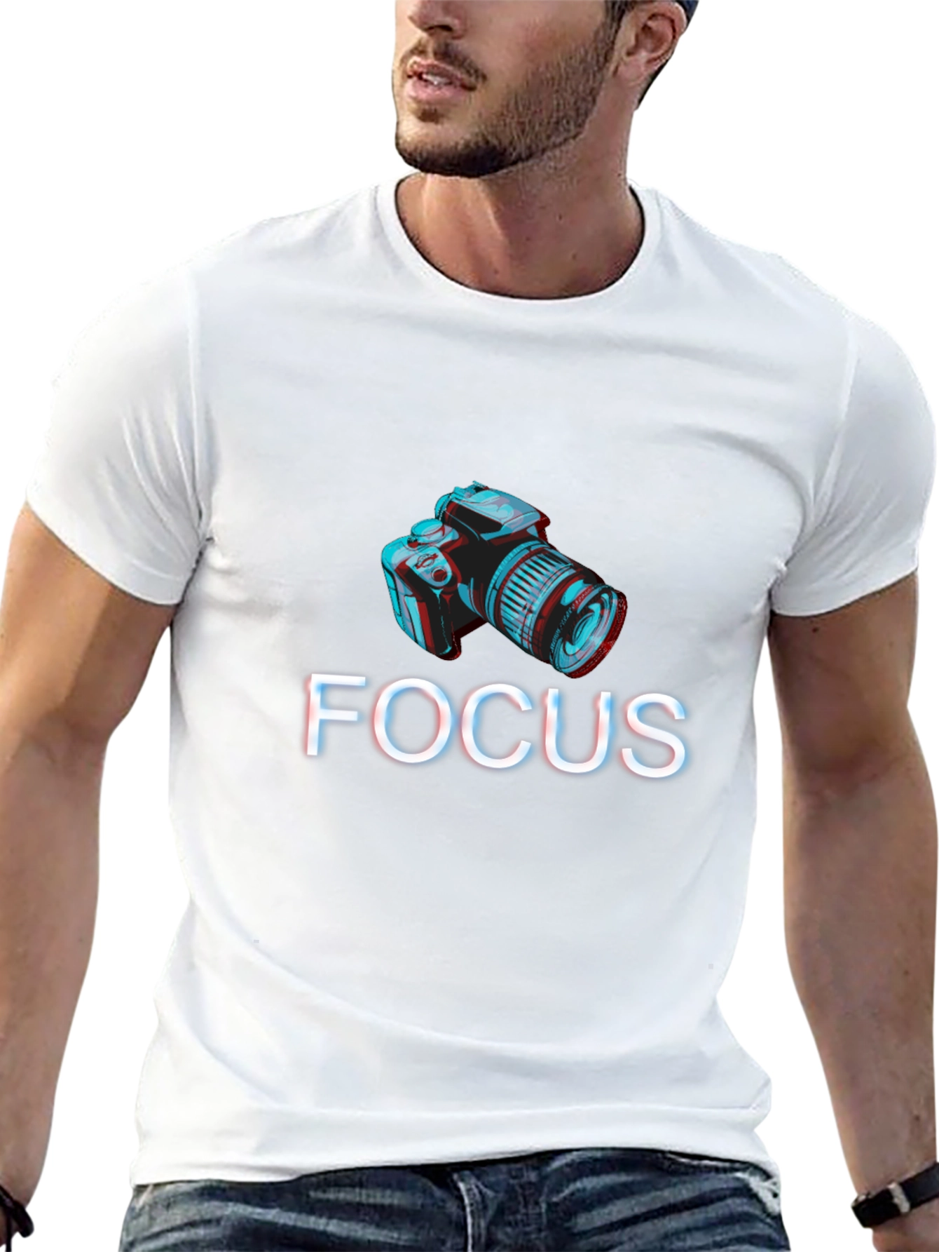 Focus Camera Graphic Tee - Photographer T-Shirt