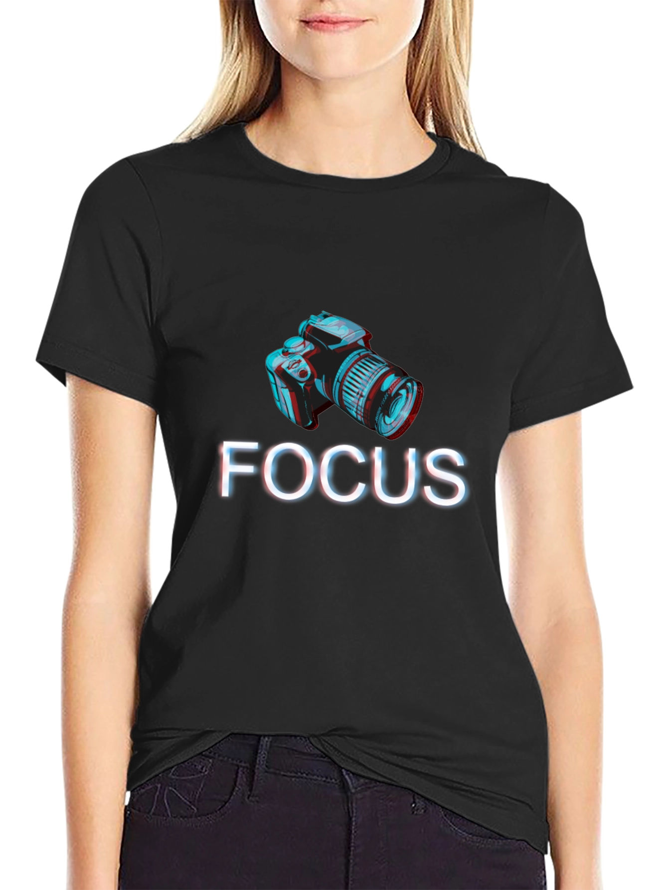 Focus Camera Graphic Tee - Photographer T-Shirt