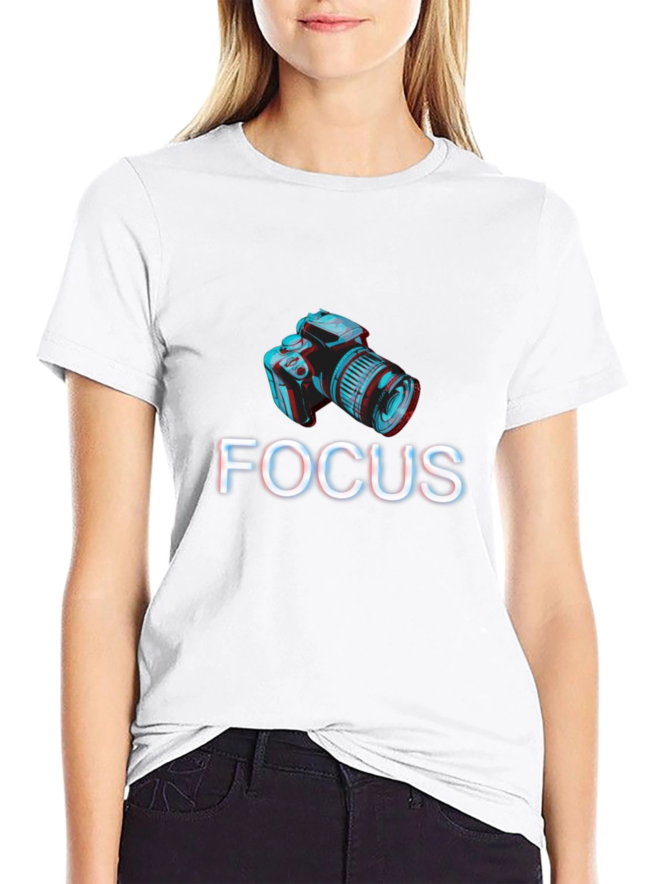 Focus Camera Graphic Tee - Photographer T-Shirt