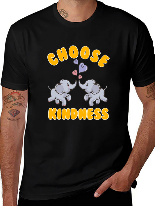 Choose Kindness Elephant Graphic Tee