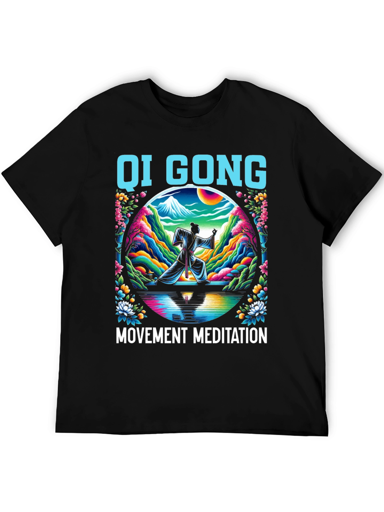 Qi Gong Movement Meditation Graphic T-Shirt