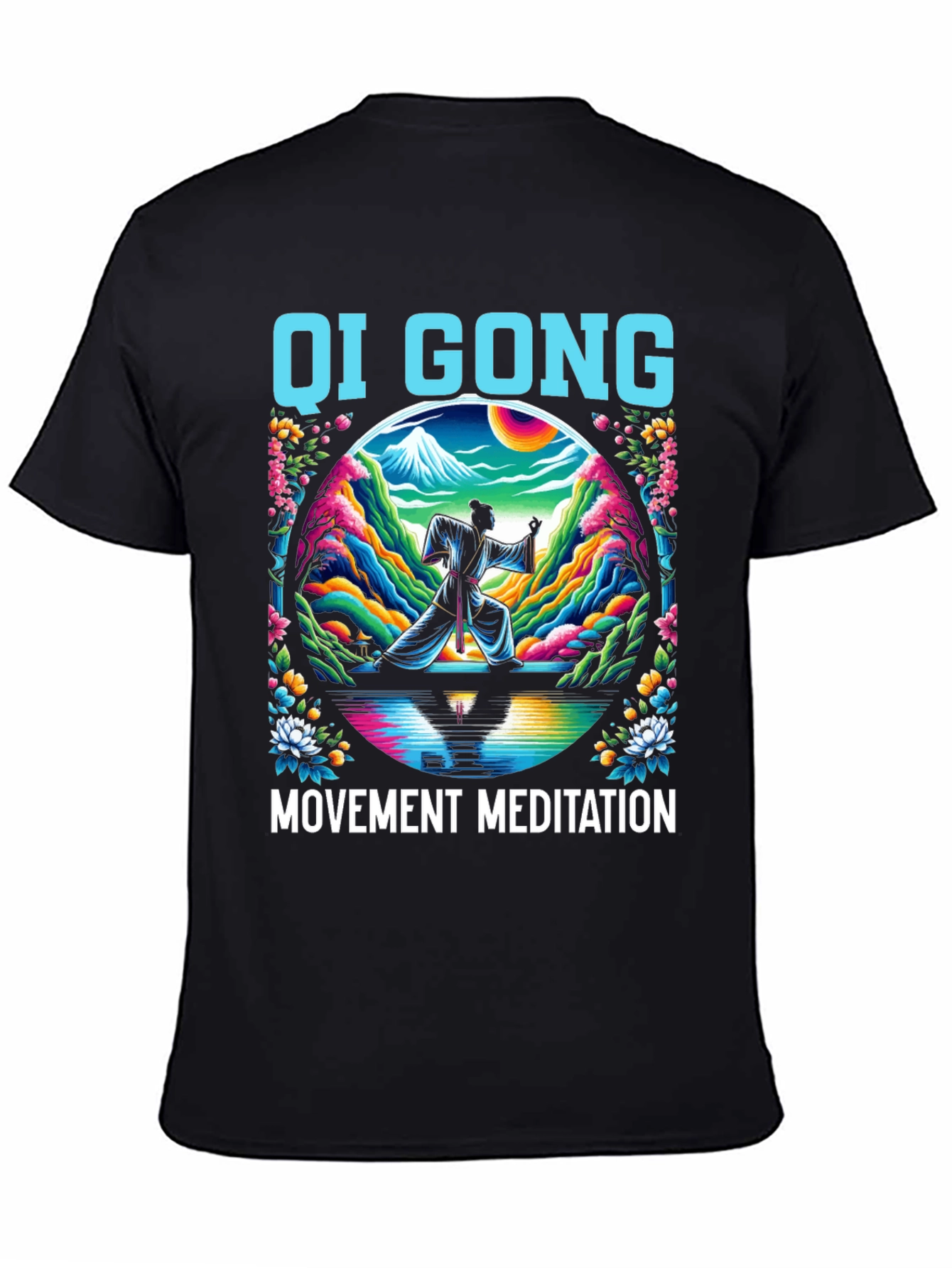 Qi Gong Movement Meditation Graphic T-Shirt