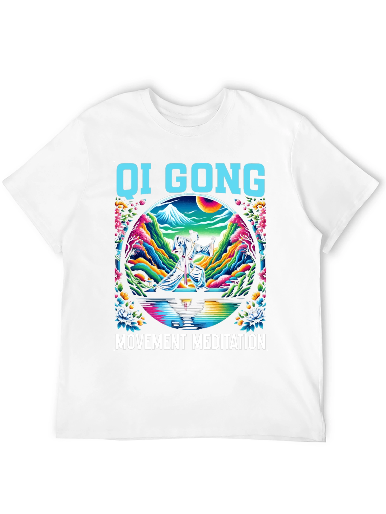 Qi Gong Movement Meditation Graphic T-Shirt