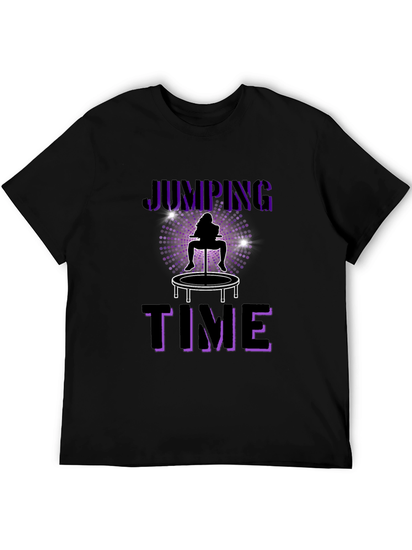 Jumping Time Graphic Tee - Fun & Stylish!