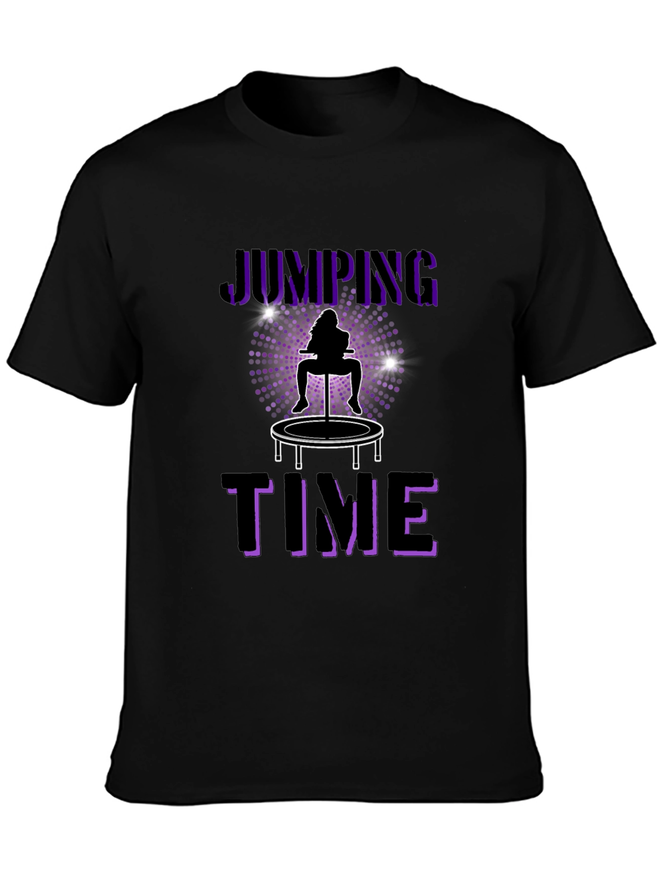 Jumping Time Graphic Tee - Fun & Stylish!