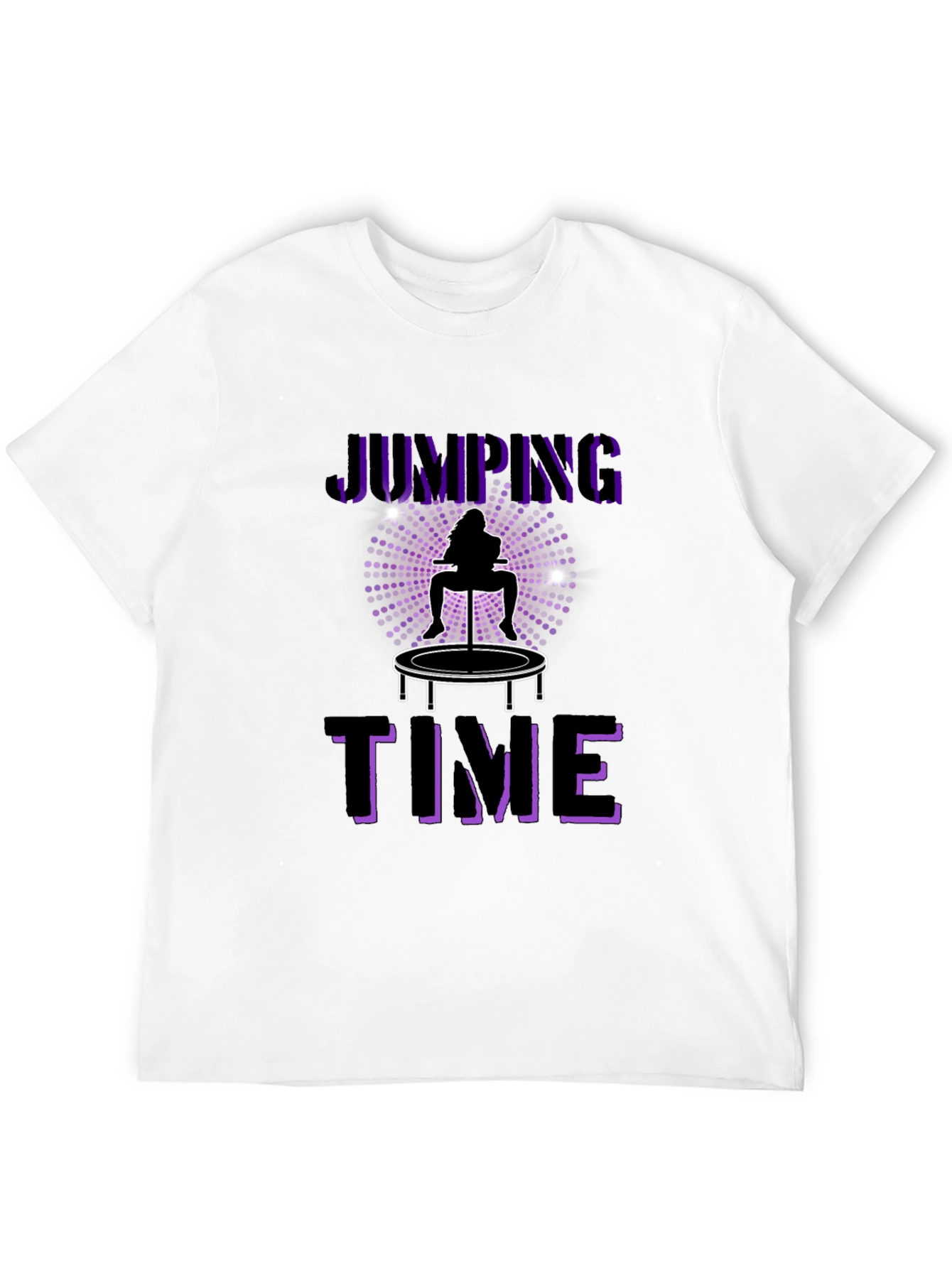 Jumping Time Graphic Tee - Fun & Stylish!