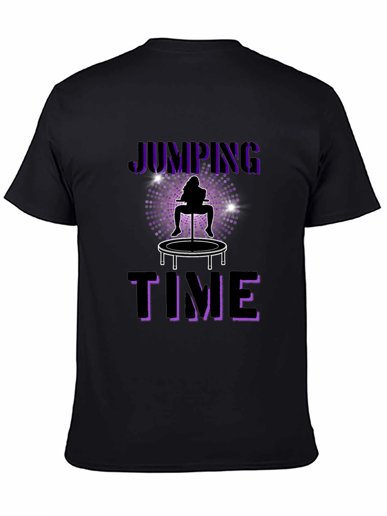 Jumping Time Graphic Tee - Fun & Stylish!
