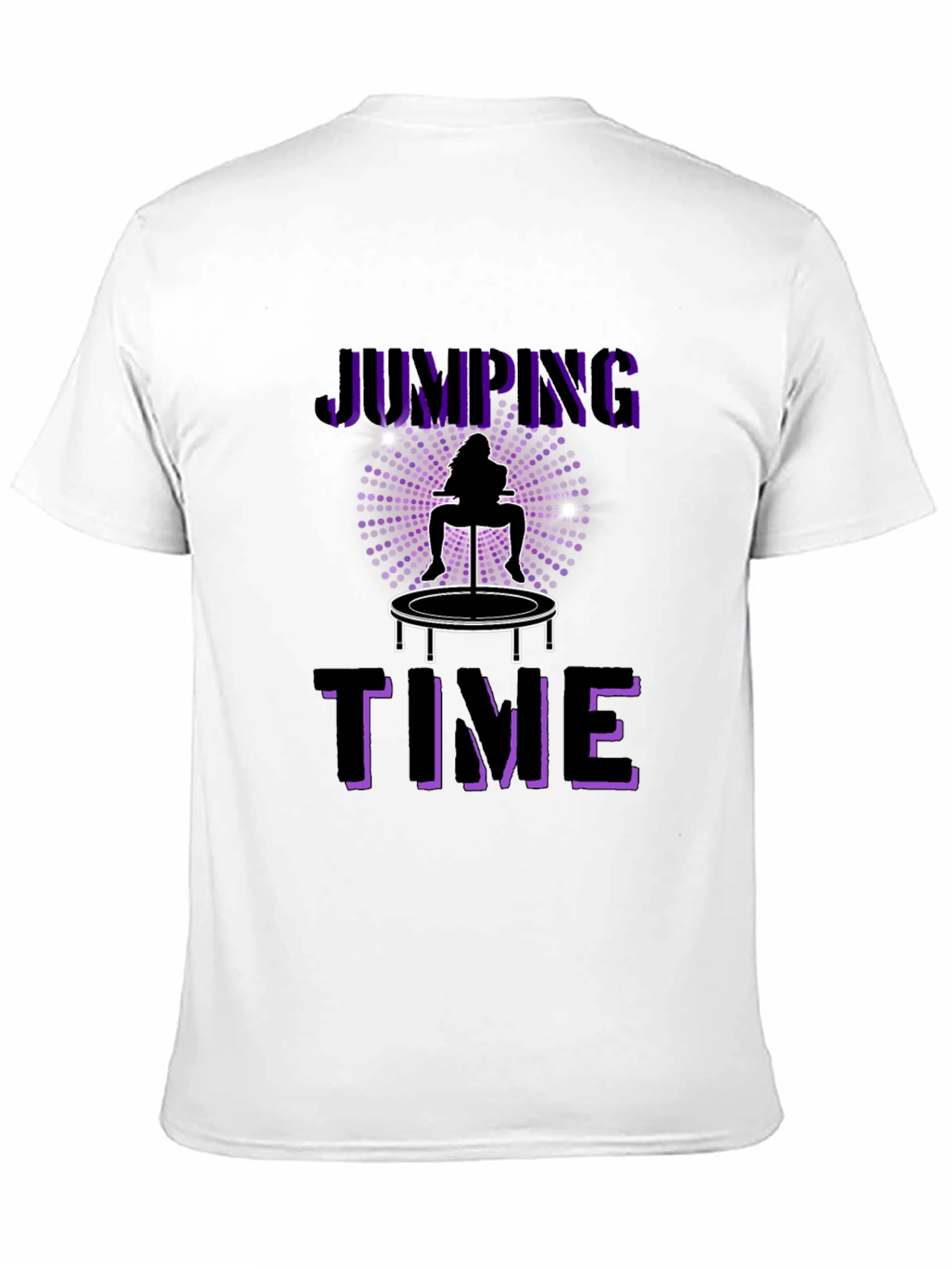 Jumping Time Graphic Tee - Fun & Stylish!