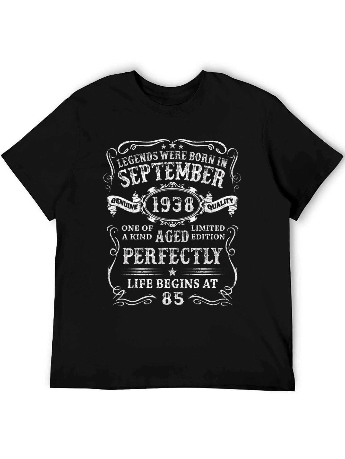 Legends Born in September 1938 Aged Perfectly T-Shirt