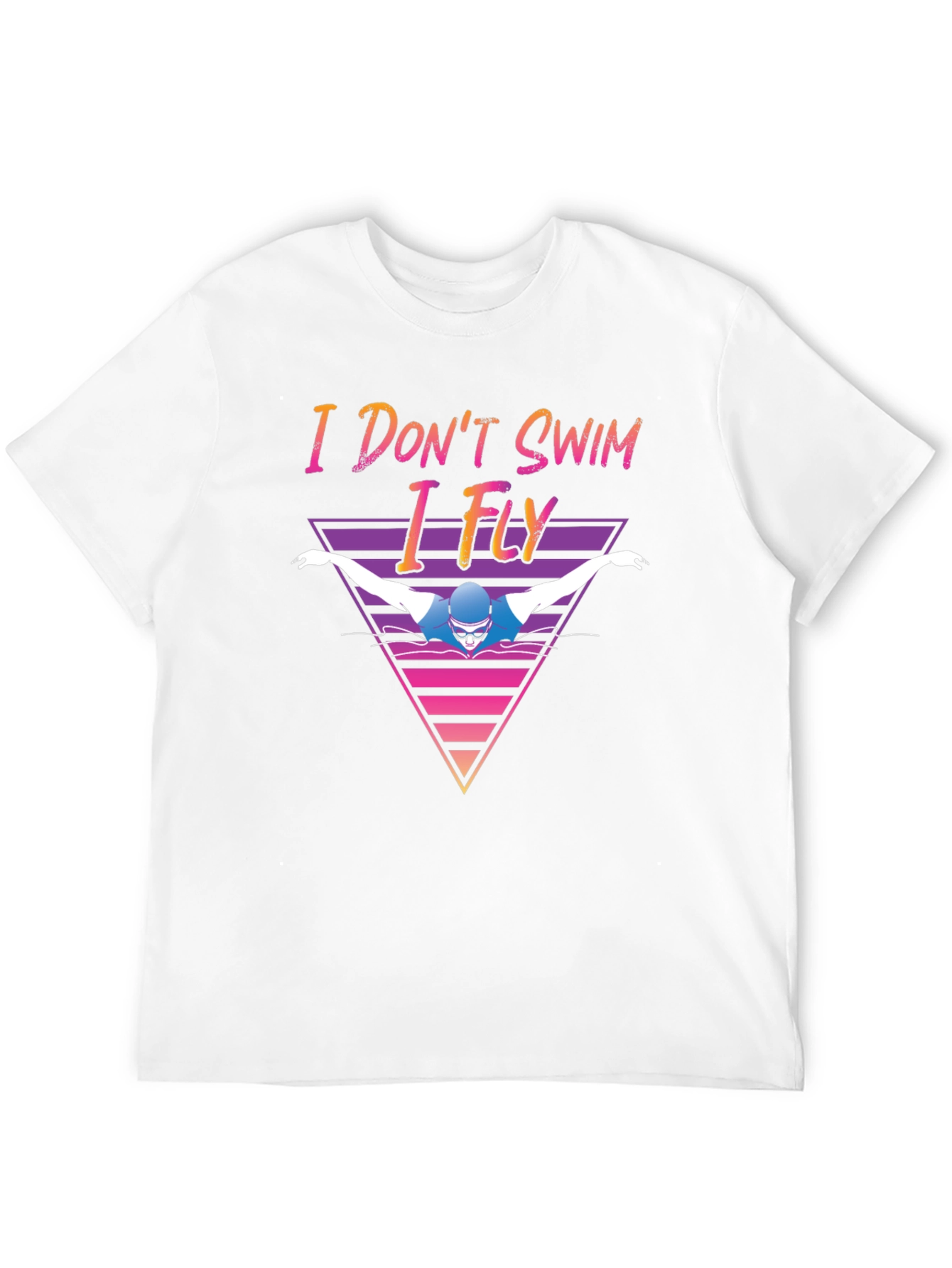 I Dont Swim I Fly Black T-Shirt