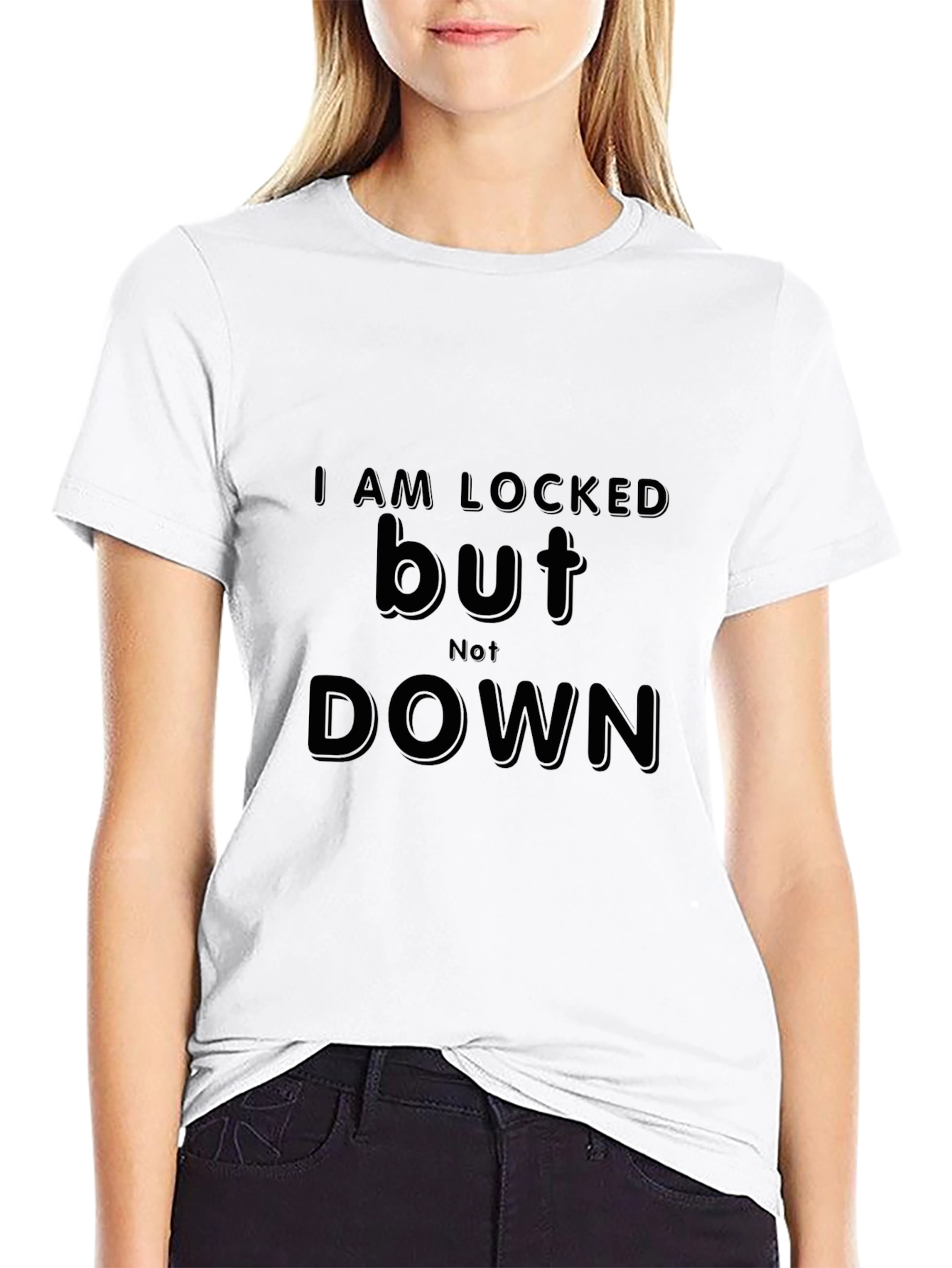 Locked But Not Down Graphic Tee