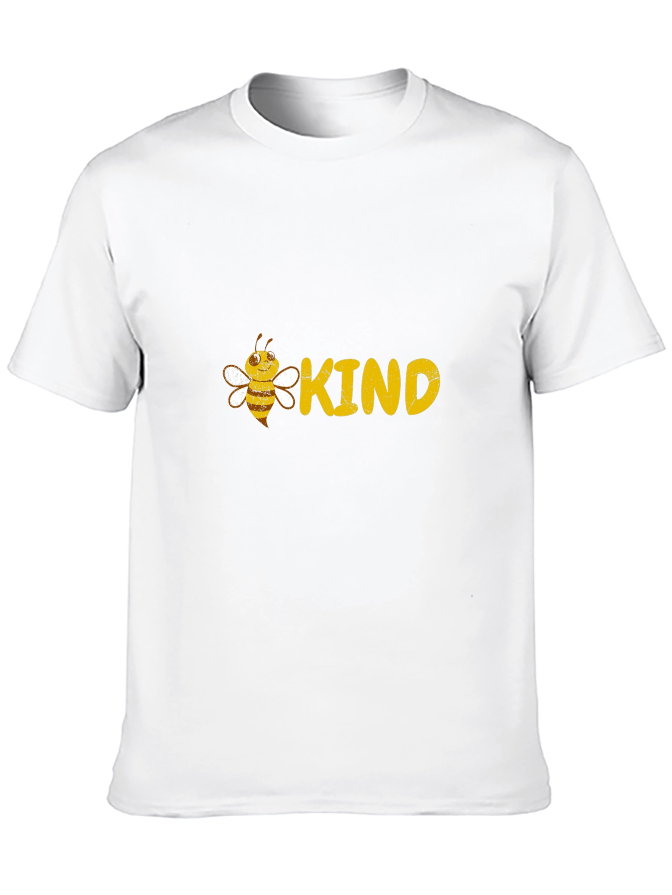 Bee Kind Graphic Tee - Black Cotton T-Shirt
