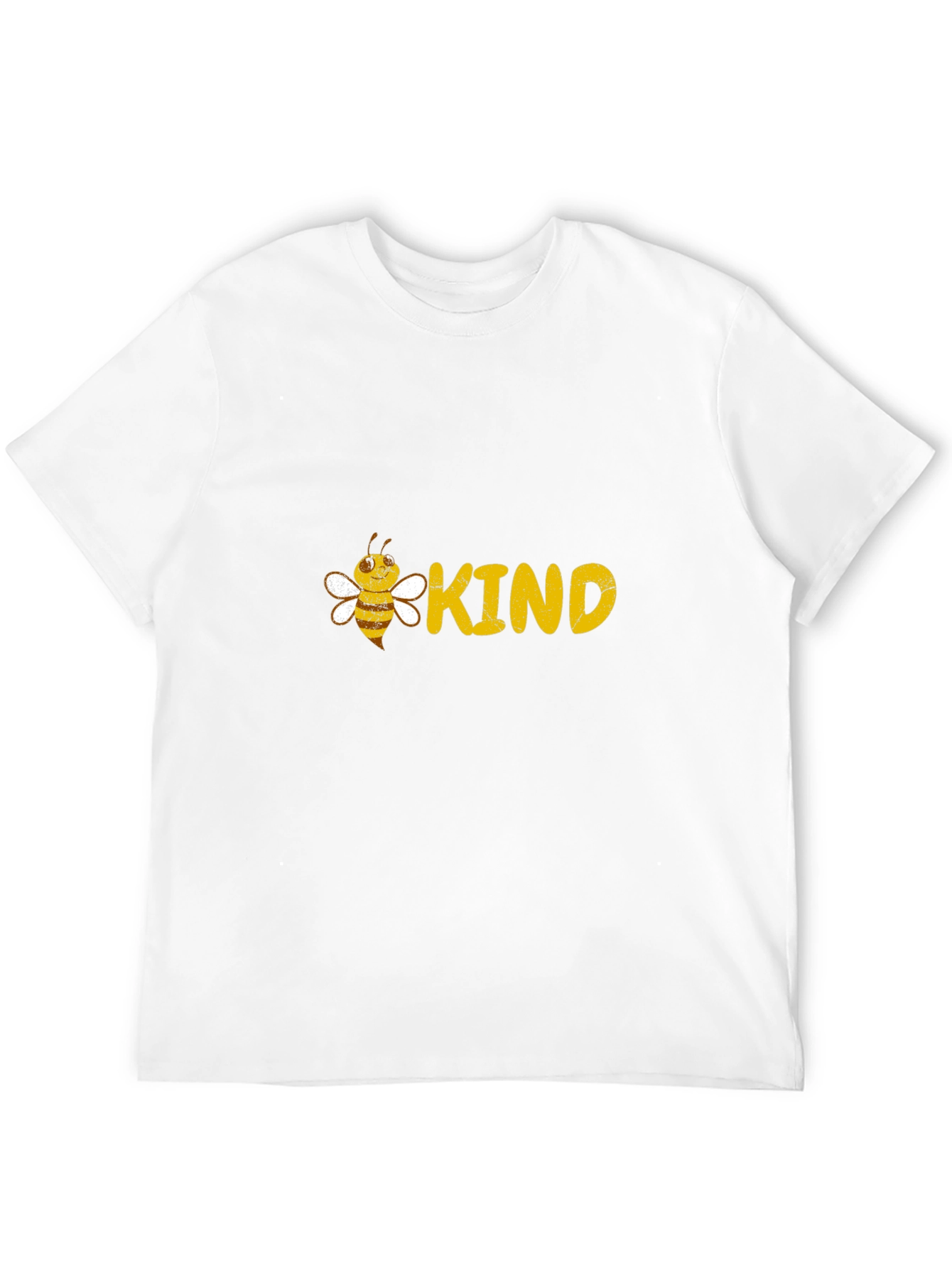 Bee Kind Graphic Tee - Black Cotton T-Shirt